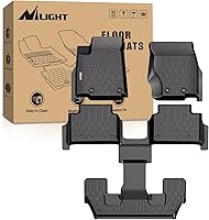 Vista 1 de Nilight Alfombrillas de TPE para Jeep Grand Cherokee L (6 pasajeros sin consola central) 2021 2022 2023 2024 2025 ajuste personalizado para todo