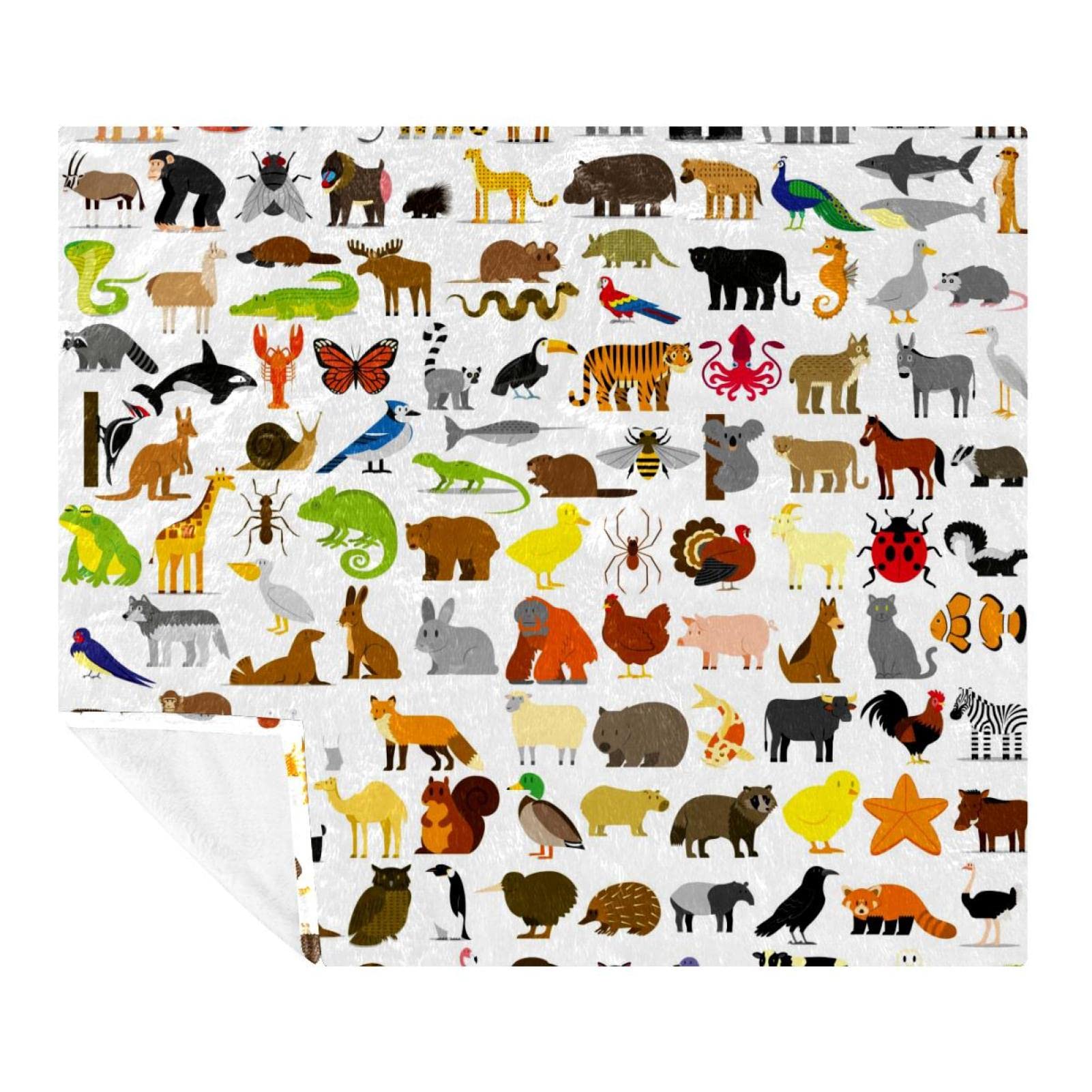 Couverture polaire légère et thermo-isolante microfibre douce pour canapé et voyage