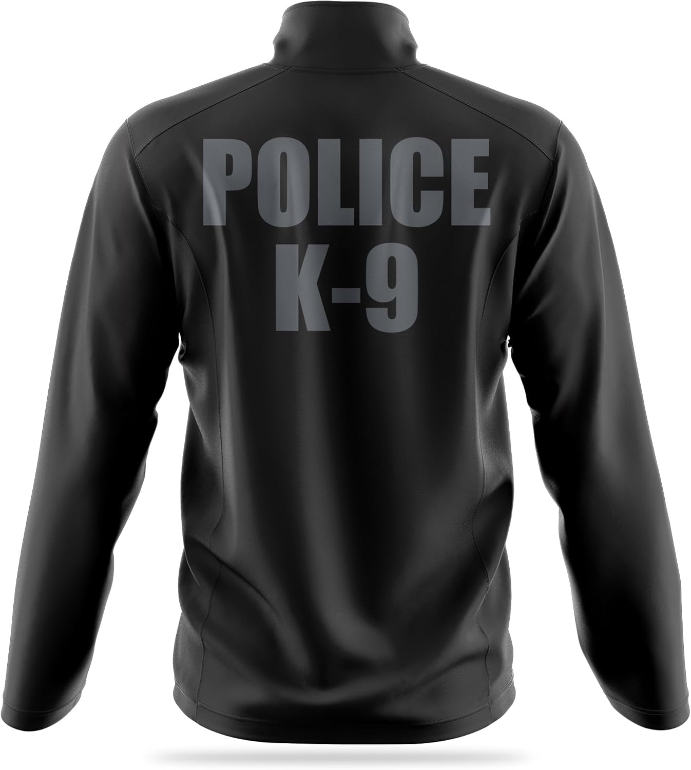 Police K9 Soft Shell Jacket - USA Patriotic Apparel - Poly & Spandex Blend for Odor Free & Moisture-Wicking Comfort