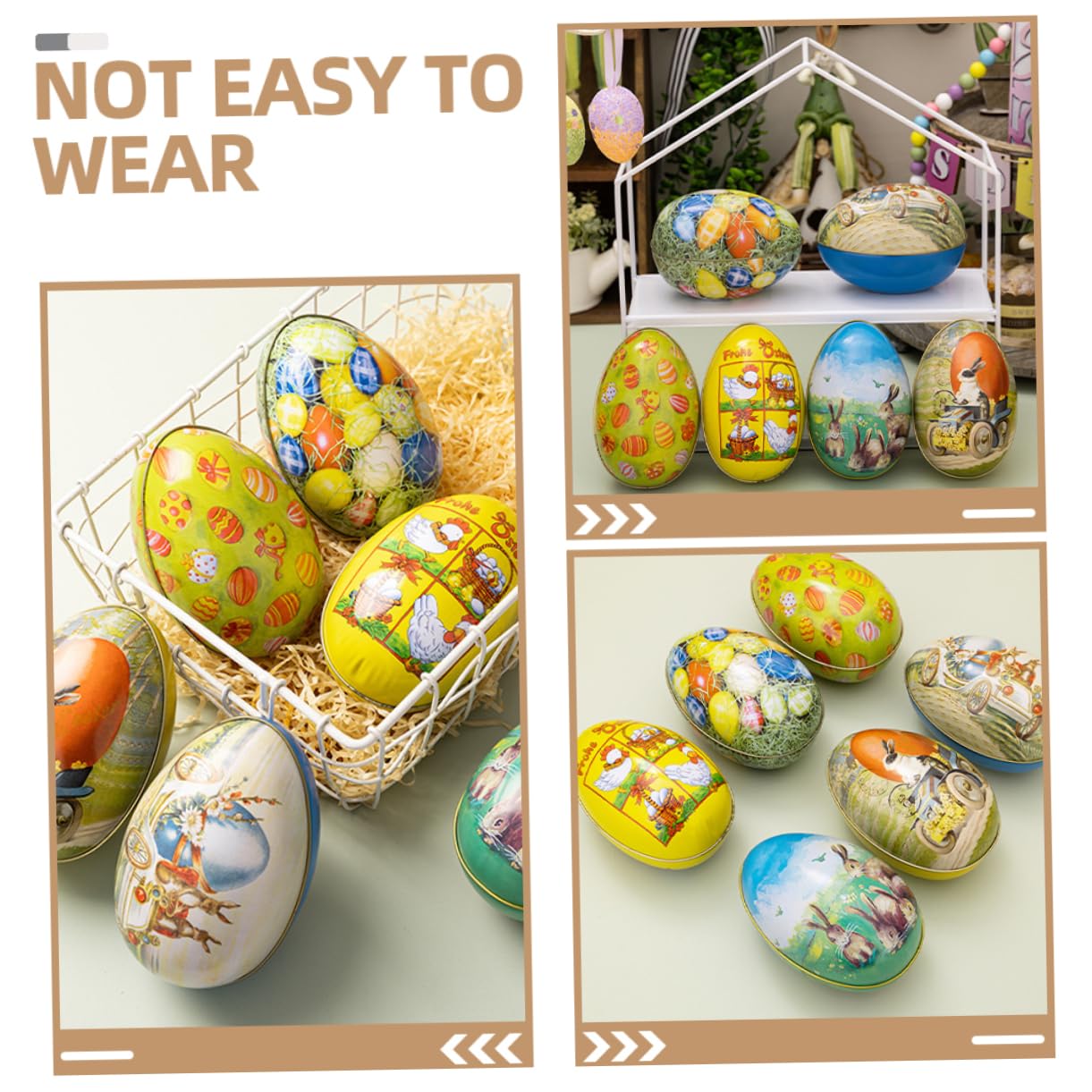 Bliss 陶器のコーンエッグホルダー卵キーパー タワー イースター