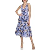 Women&apos;s Sleeveless Tiered Midi Dress