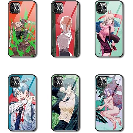Amazon Co Jp チェンソーマン パワー スマホケース Iphone用ケース 携帯ケース デンジ マキマ アイホンケース シリコン ガラス Iphone 12 Pro 用 アニメ ゲーム コスプレ小物 プレゼント 脱着簡単 滑り止め 全面保護 デンジ Iphone 12 家電 カメラ