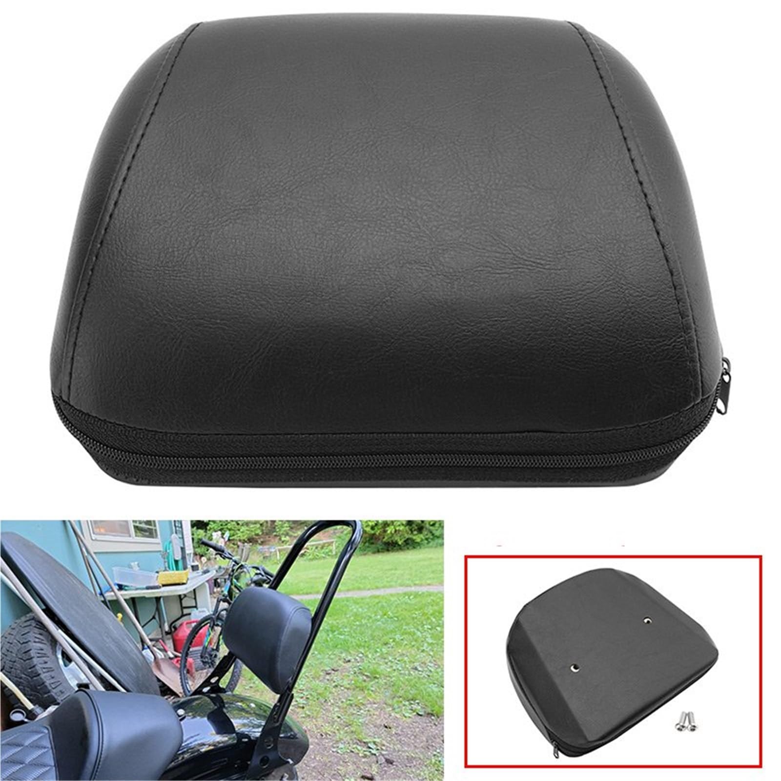 Schienale Passeggero Rimovibile Per Moto, Sissy Bar, Cuscino Di Appoggio Posteriore Per Sportster 883 1200 48 2004 E Successivi