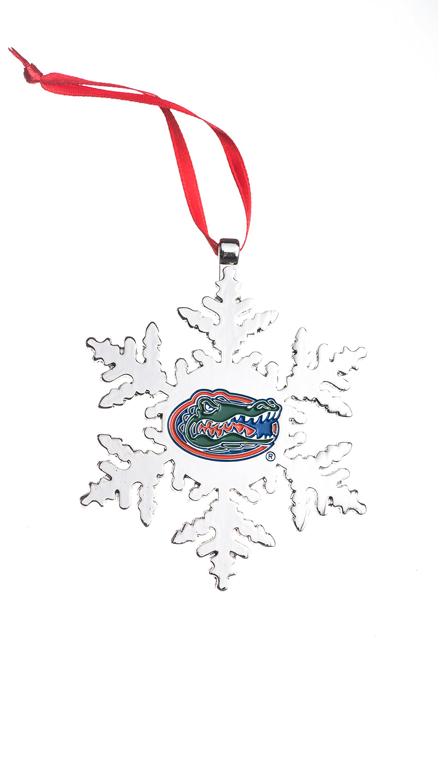 Collegiate PulseFlorida Gators NCAA Snowflake Christmas Ornament