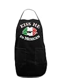 TOOLOUD Kiss Me I'm Mexican Dark Adult Apron