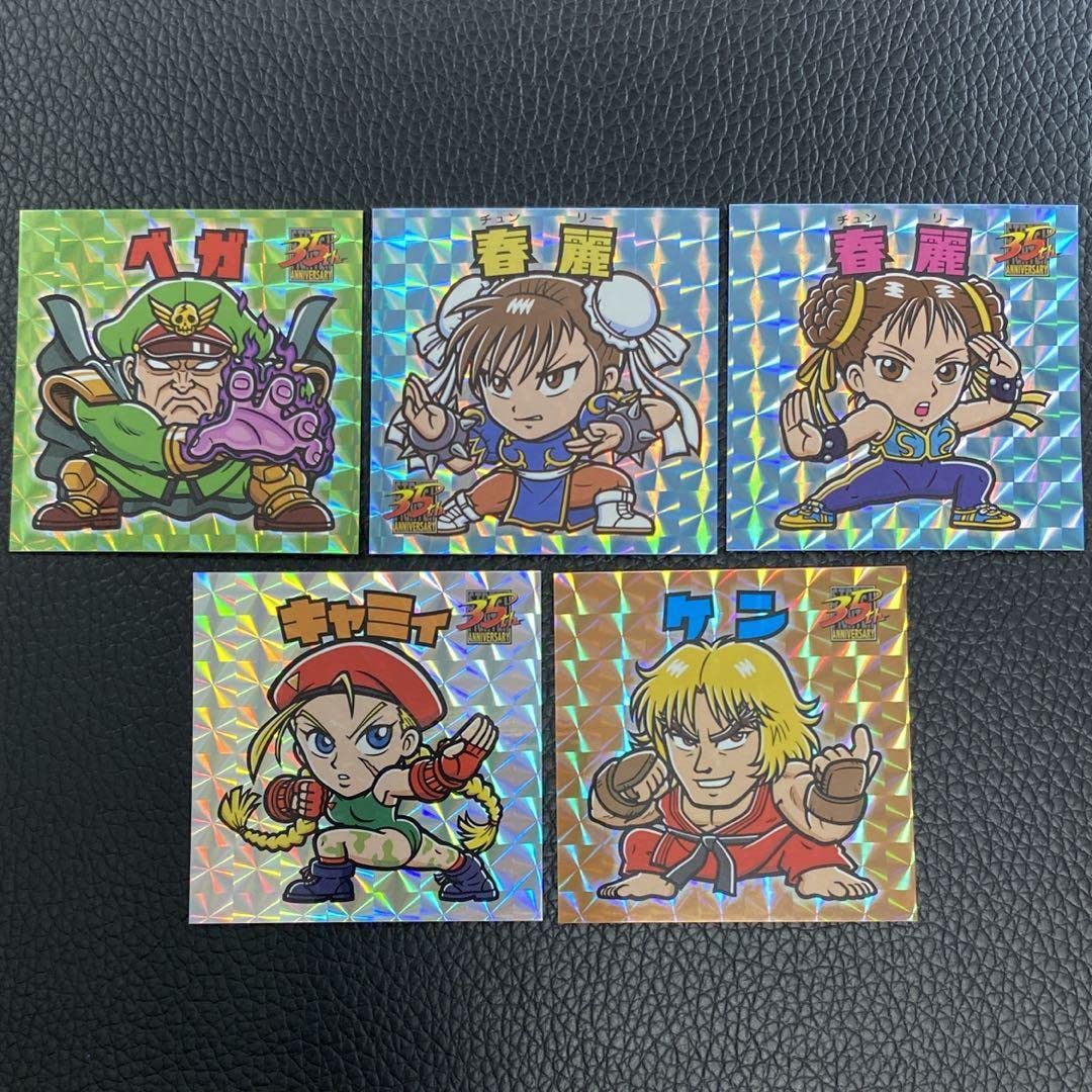 Amazon.co.jp: ストリートファイター展 ホロシール5種コンプ