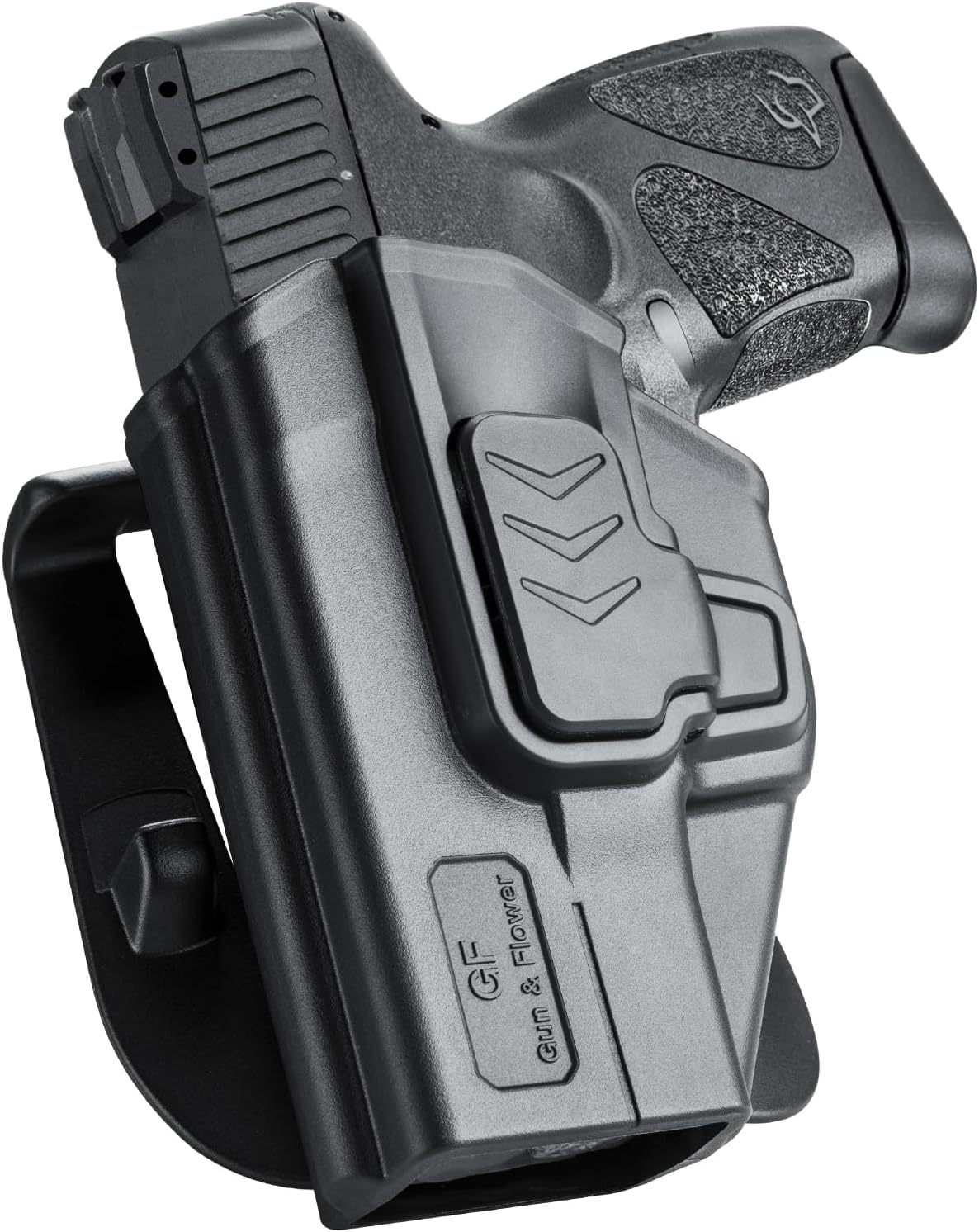 Glock 19/17 Holster, M&P 9/40 M2.0 Holster, OWB Thumb Release Paddle Holster Fits Glock 19 19X 32 44 45, Glock 17 22 31, M&P 9MM/.40 M2.0, SD9 VE/SD40 VE, Taurus G2C/G3C, 1911 5", Optics Compatible