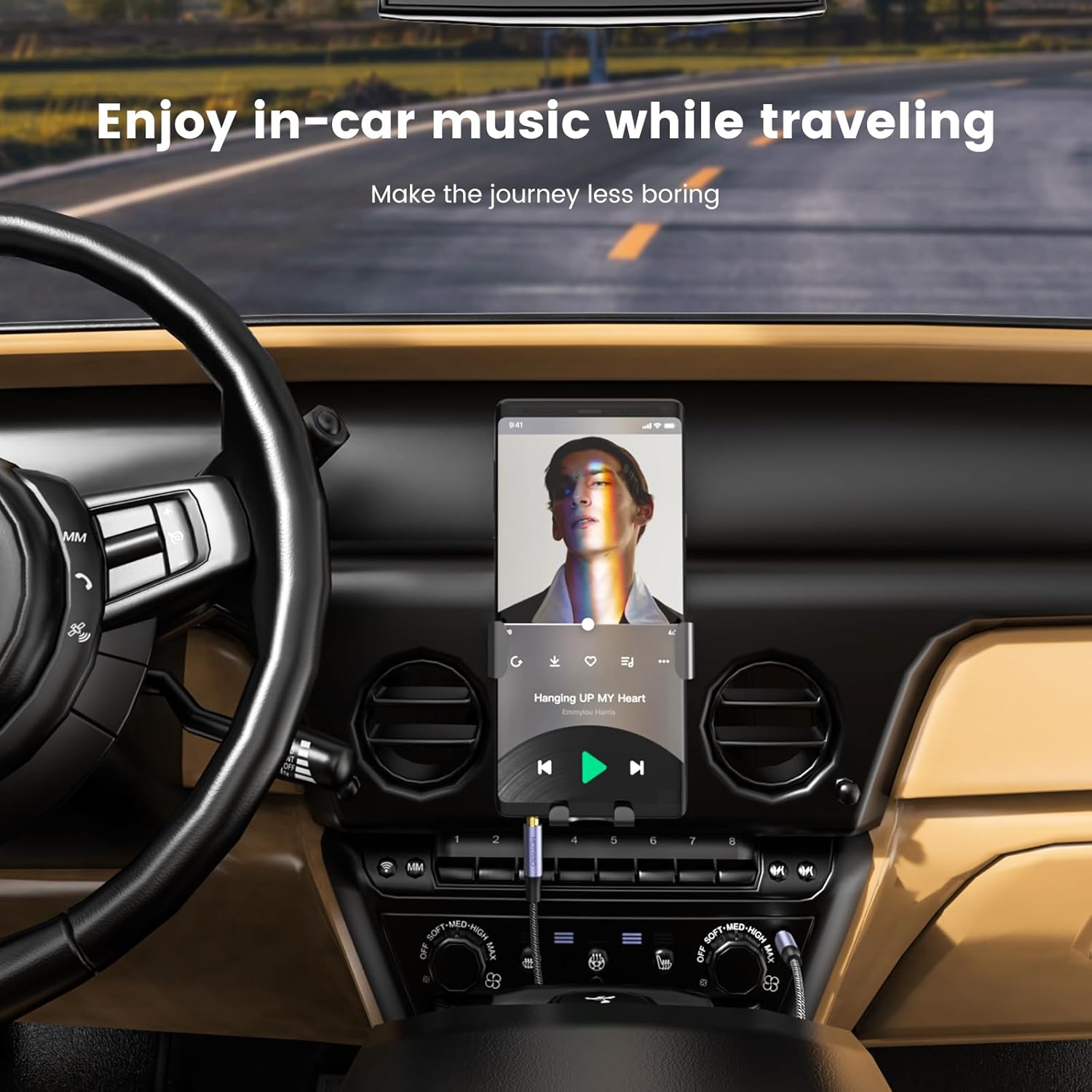 MOSWAG 3.5mm Audio Cable 3.5mm Male to Male Audio Cable 4-Pole Hi-Fi Stereo TRRS Jack Aux Cable Nylon Braided Aux Cord for Headphones, PS4, Smartphone, Tablets, Headset, PC, Laptop and More