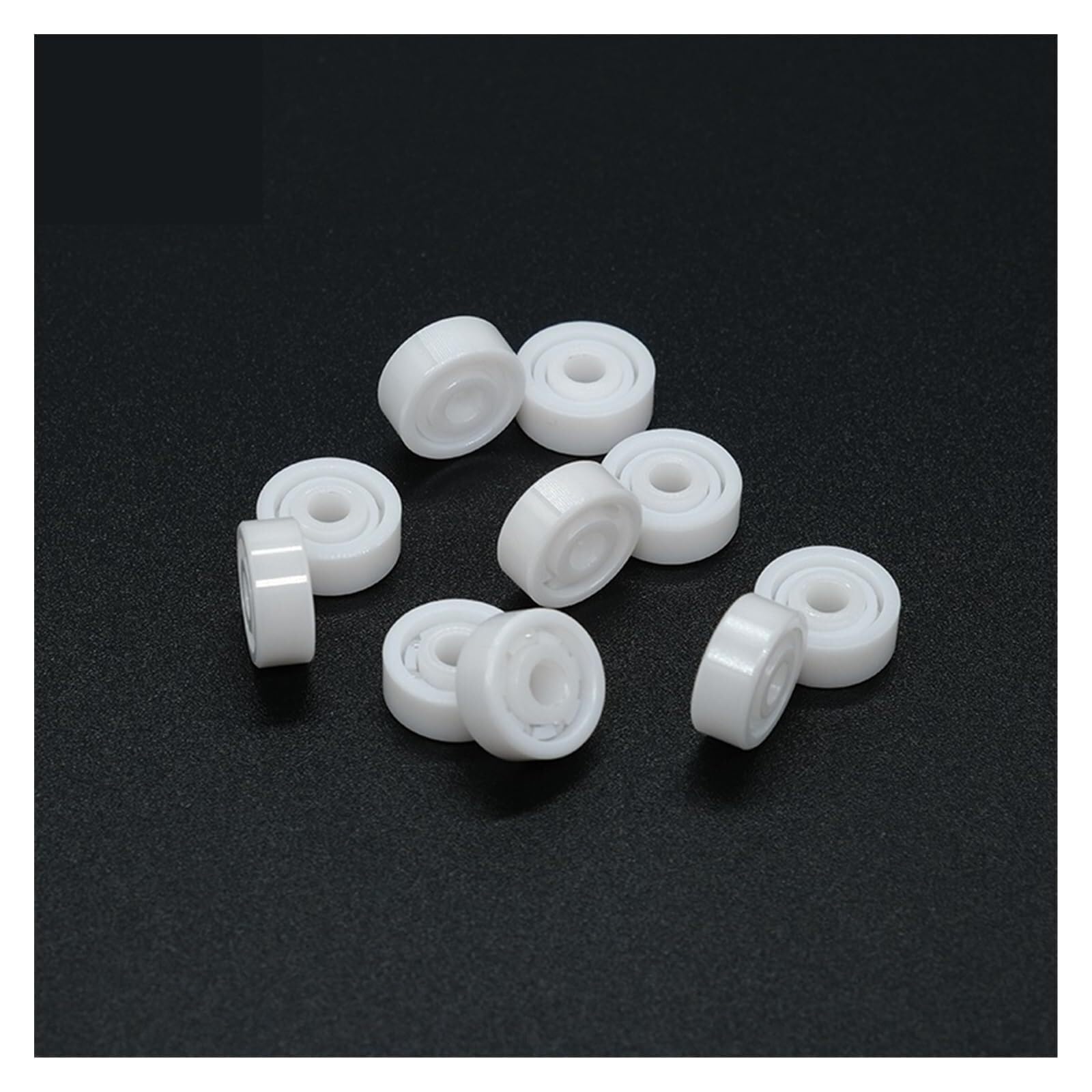 Łożyska, 1 sztuk 623 3X10X4 MM pełne ZrO2 ceramiczne łożysko kulkowe ZRO2 z tlenku cyrkonu MR63 MR74 MR84 MR85 MR95 MR104 MR105 MR106 MR115 szczęście,Wysoka nośność(12X18X4)
