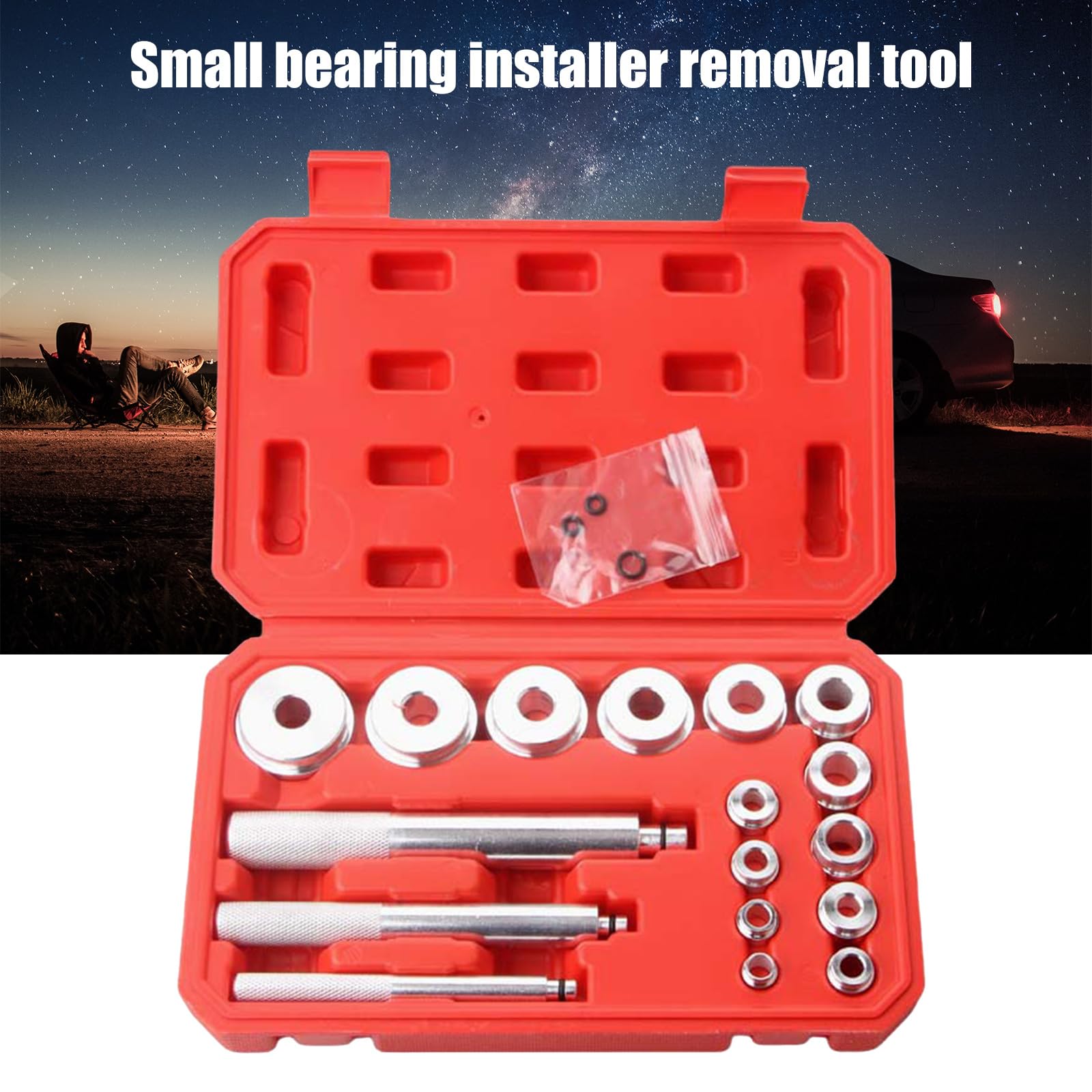 Small Bearing Fitting Tool Set Precisions Engineered Bearing Service Tool Simple Operae For Auto Upgrades And Repairs
