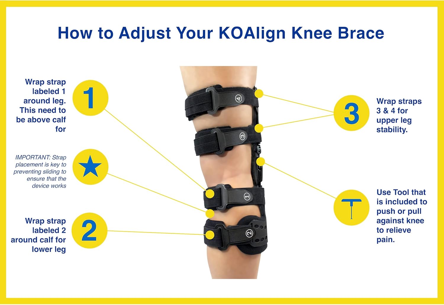 OA Unloader Knee Brace - Arthritis Pain Relief, Osteoarthritis, Bone on Bone Knee Joint Pain, Medial or Lateral Unloader Knee Brace, Knee Pain Relief for Joint Degeneration L1851 L1843 by Brace Align : Health & Household