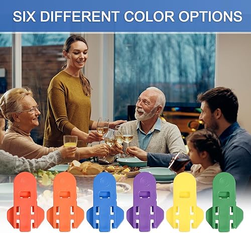 Miniatura 6 de uxcell Abrelatas manual fácil, 6 unidades, cubiertas de plástico para latas de refrescos, protector de tapas, abridor de botellas para latas de