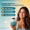GOBIOTIX Multivitamínico con Probióticos y Enzimas Digestivas - 25 mil millones de UFC - Salud Digestiva, Probióticos para Mujeres y Hombres - Pastillas Sin Gluten - 90 Cápsulas 5