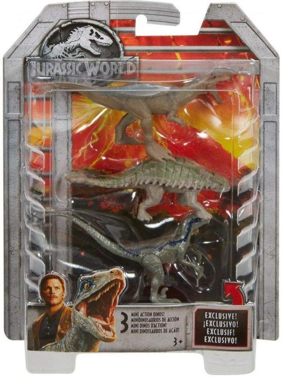 JURASSIC WORLD MINI DINO 3-PACK Pack 4