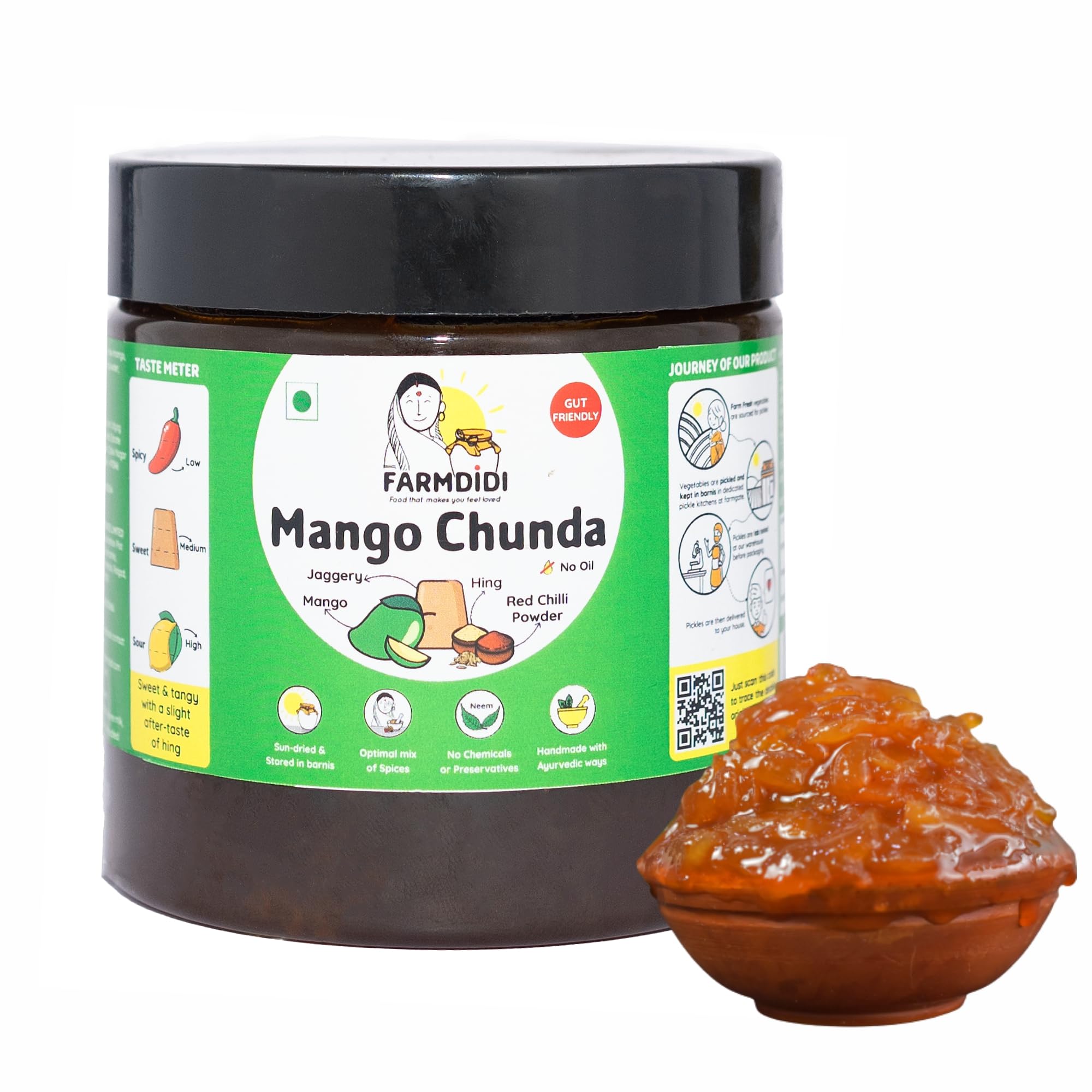 See full amazon price history chart for FarmDidi Mango Chunda pickle 325g | Mango Chundo | Oil free Aam ka meetha achar murabba | Grated Mango chutney | khatta meetha achaar | Preservative free pickle in fresh mango pickles homemade FarmDidi Mango Chunda pickle 325g | Mango Chundo | Oil free Aam ka meetha achar murabba | Grated Mango chutney | khatta meetha achaar | Preservative free pickle in fresh mango pickles homemade (B0C1SJWXR6) Amazon Price History, Amazon Price Tracker