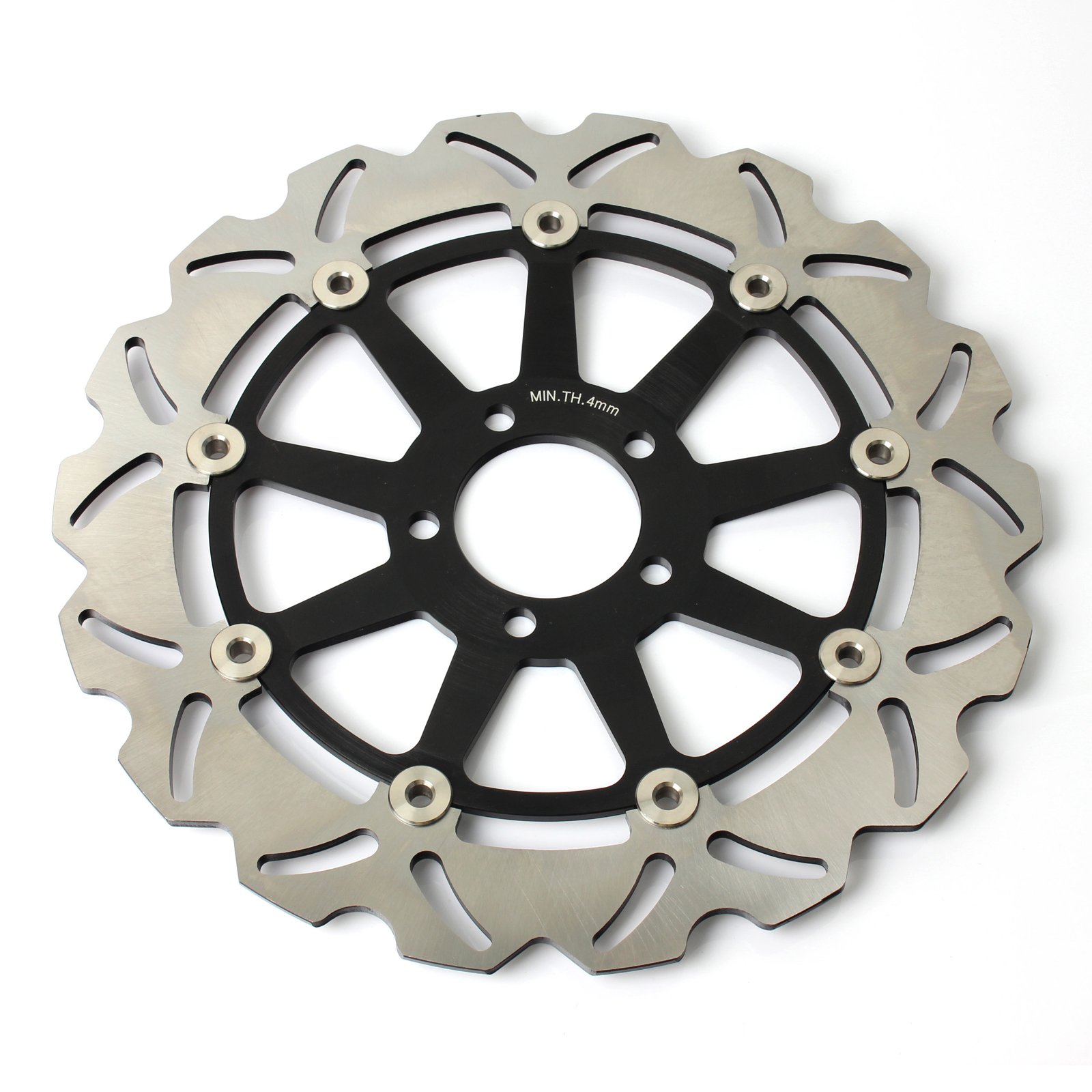 TARAZON 3-Piece Wave Brake Disc Rotor Set For Kawasaki ZX7R Ninja