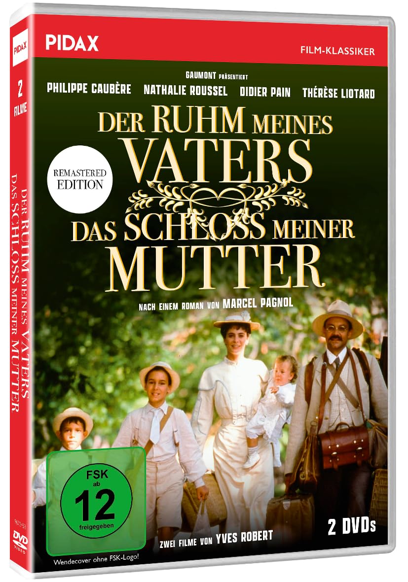 Der Ruhm meines Vaters & Das Schloss meiner Mutter - Französischer Zweiteiler - Aufbereitete Edition - Preisgekrönte Spielfilmreihe von Marcel Pagnol (Pidax Film-Klassiker)