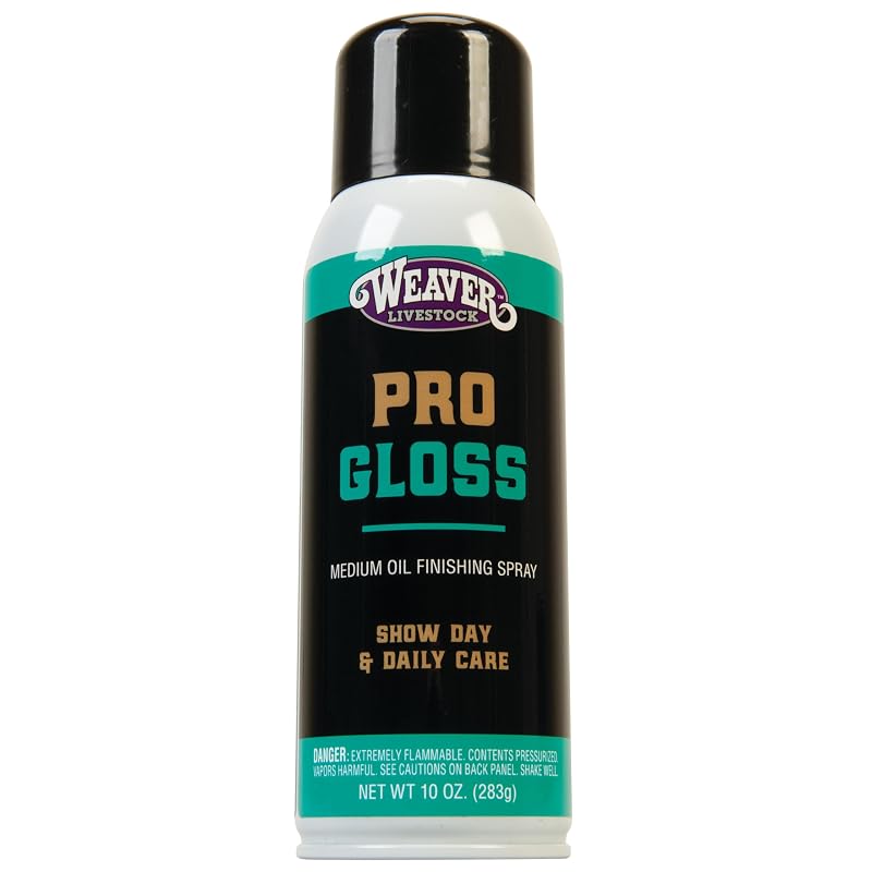 Spray finalizador para pelagem de animais de criação ProGloss Weaver Livestock