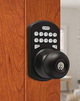MiLocks CKK-02OB Titan Keyless Entry Door Lock - Deadbolt Smart