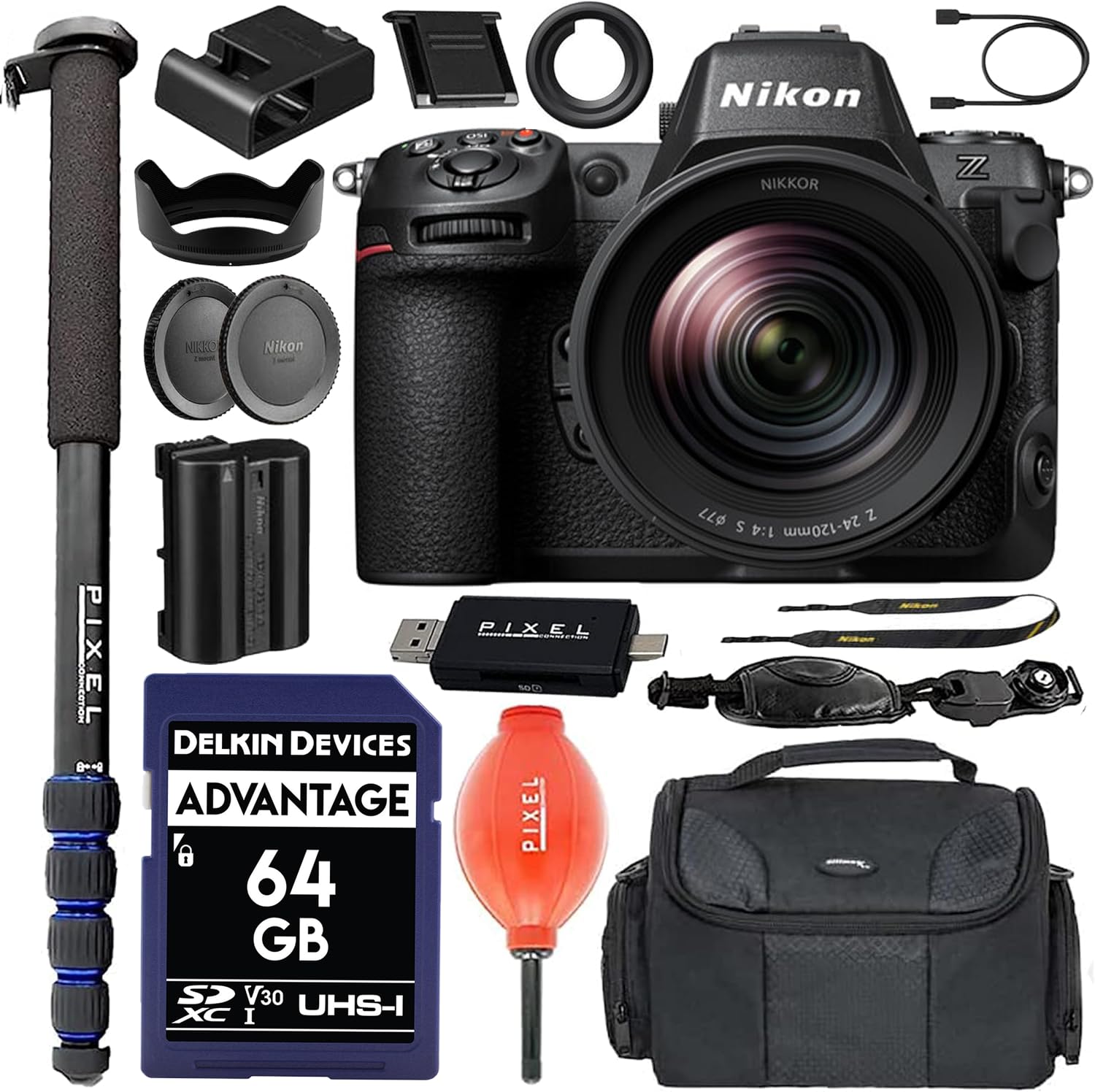 Amazon.com : Nikon Z8 FX-Format Mirrorless Camera Body with NIKKOR