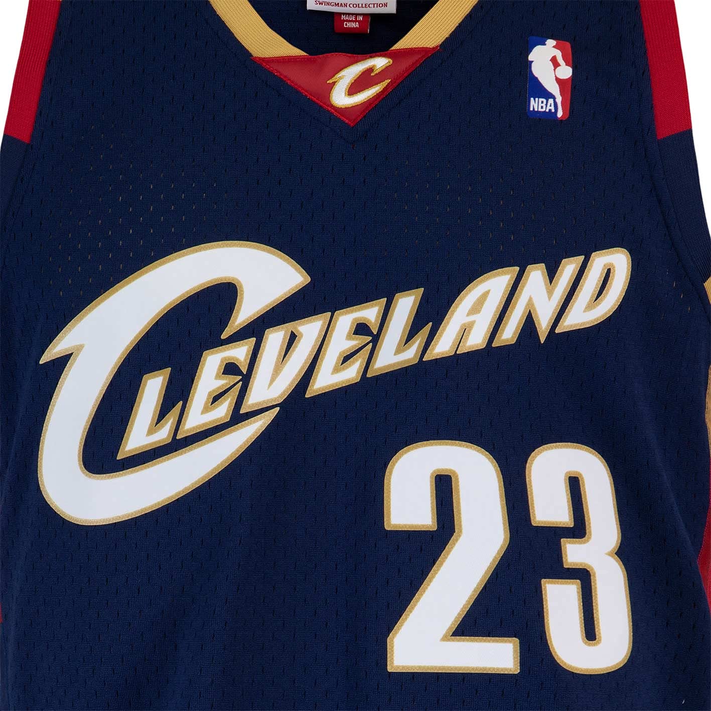 Mitchell & Ness Swingman Lebron James Cleveland Cavaliers 08/09 Trikot