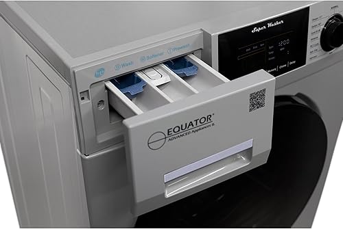 Miniatura 7 de Equator Compact Washer 1.6cf15lbs PET CYCLE 15 programas 110V en plata