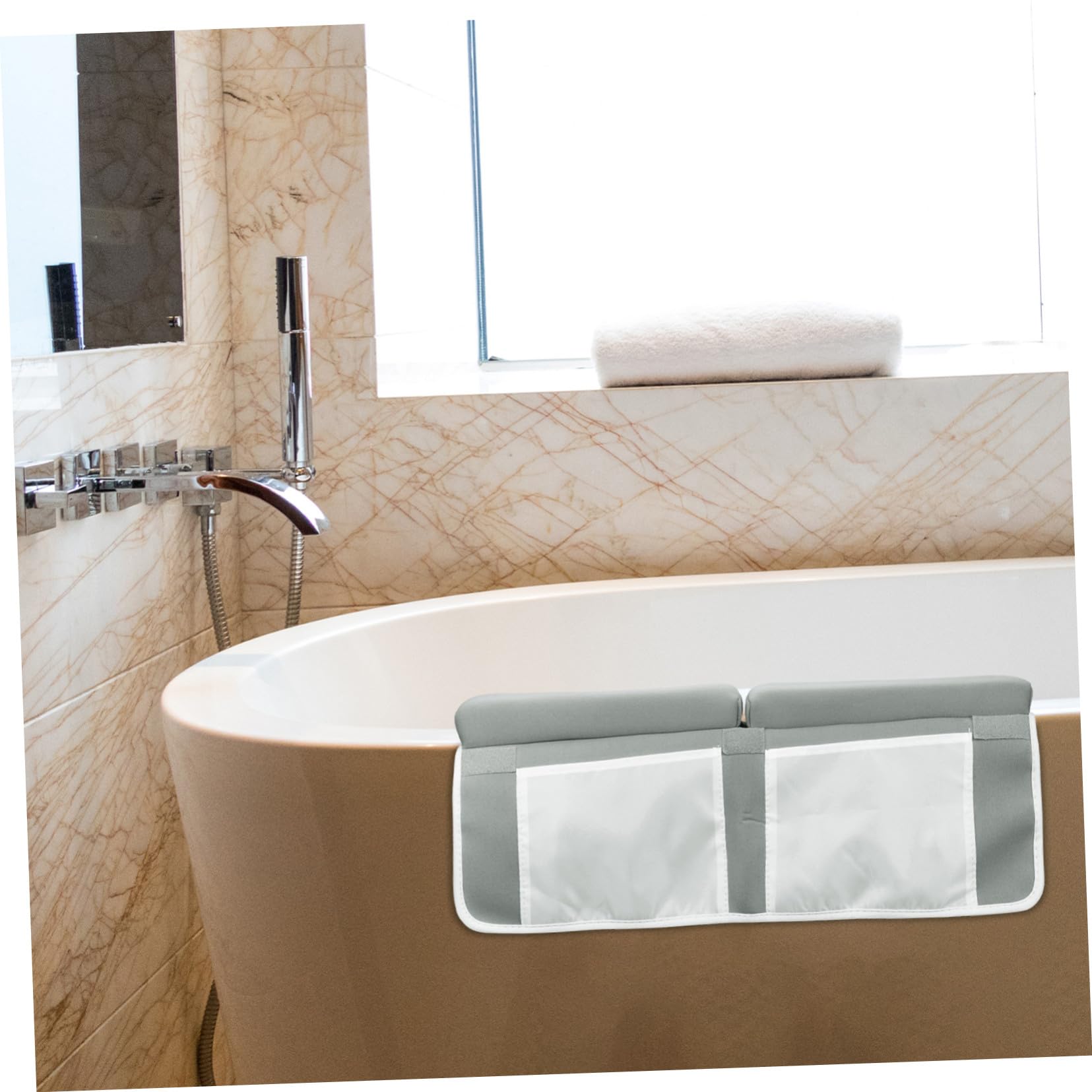 rutschfeste Badewannenmatte aus Neopren mit Ellbogen und Knieschutz Schnelltrocknend und Flexibel für Sicheres Babybad und Elternkomfort