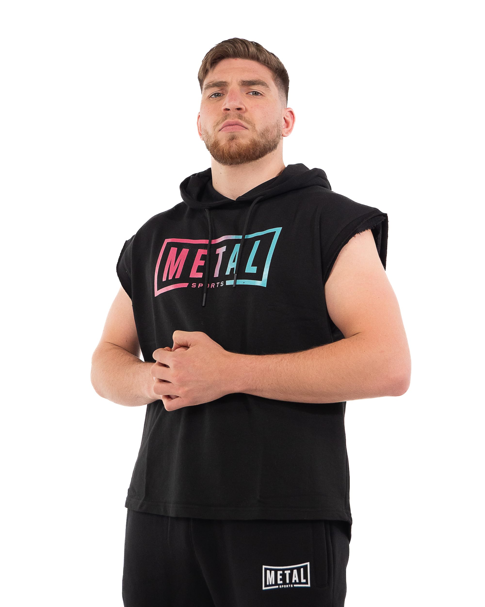 Metal Boxe Unisex Multicolore Ärmelloses Sweatshirt Miami Vice