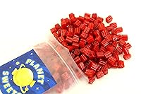 Vista 2 de Planet Sweets Bocados de regaliz de cereza roja -1.5 libras - Giros clásicos masticables de caramelo a granel