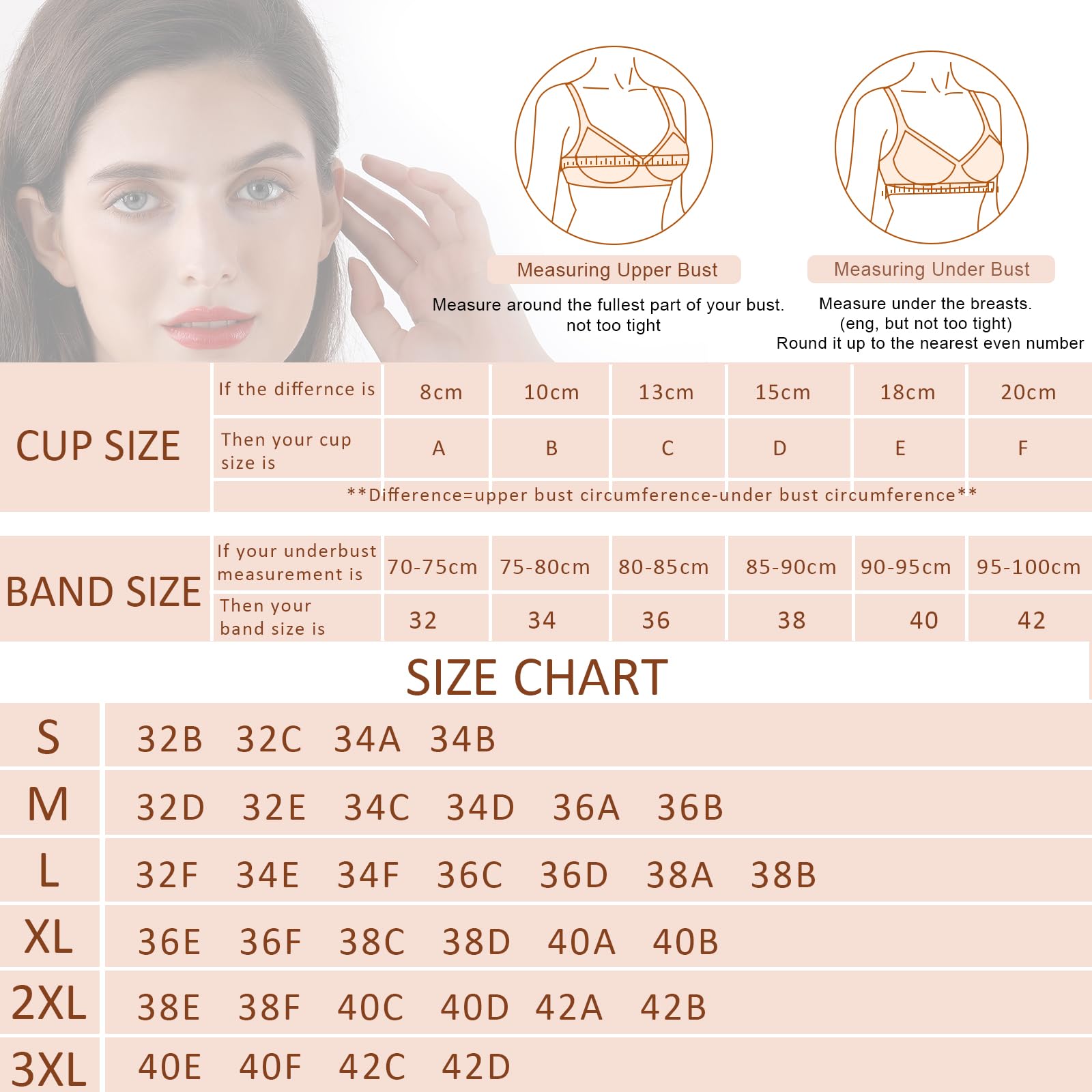 Reggiseni da donna senza cuciture senza ferretto morbidi reggiseni push up reggiseno imbottito senza fili maglietta bralette per dormire supporto confortevole copertura completa, bianco, XL