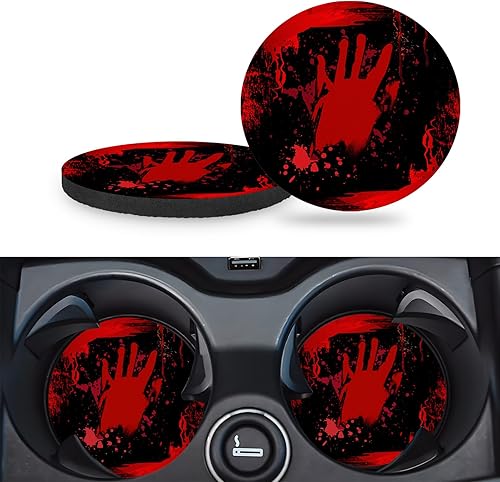 Miniatura 21 de Portavasos para Portavasos de Automóvil, Paquete de 2 – Posavasos Universales Antideslizantes de 2.75" con Inserto para Automóvil, Posavasos de Goma