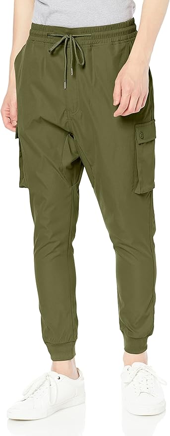 Amazon | [インプローブス] サルエルジョガーカーゴパンツ | ロング