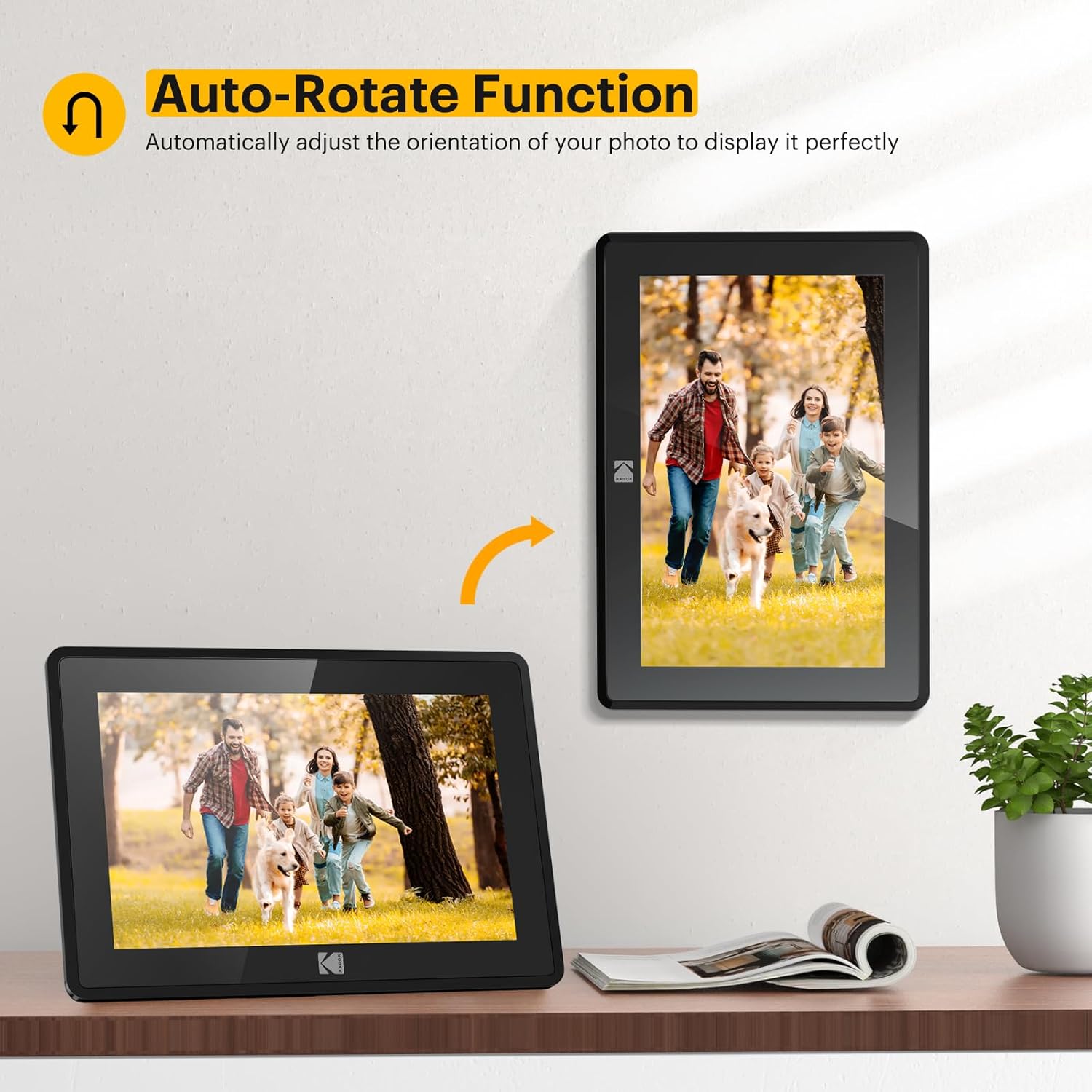 KODAK 10.1 Inch WiFi Digital Picture Frame,