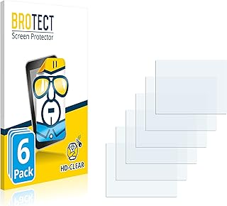 brotect 6-Pack Screen Protector compatible with Hasselblad CFV II-2 50C 907X Screen Protection Film Ultra Clear - Scratch Proof, Transparent, HD Clear