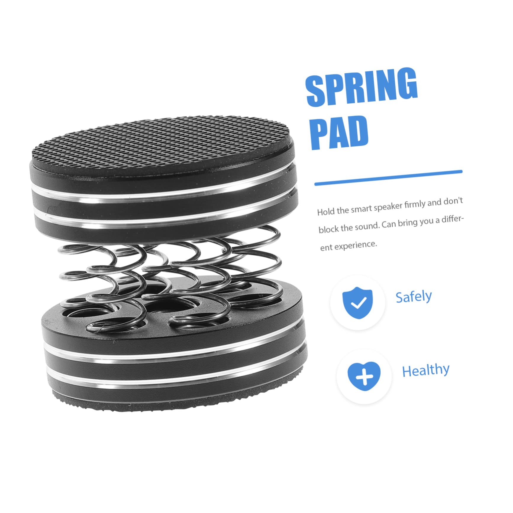POPETPOP 4pezzi Piedini Isolanti Per Altoparlante in Lega Di Alluminio Cuscinetti Di Protezione Per Pavimento Per Altoparlante Smorzatori Di Vibrazioni Per Subwoofer e Giradischi