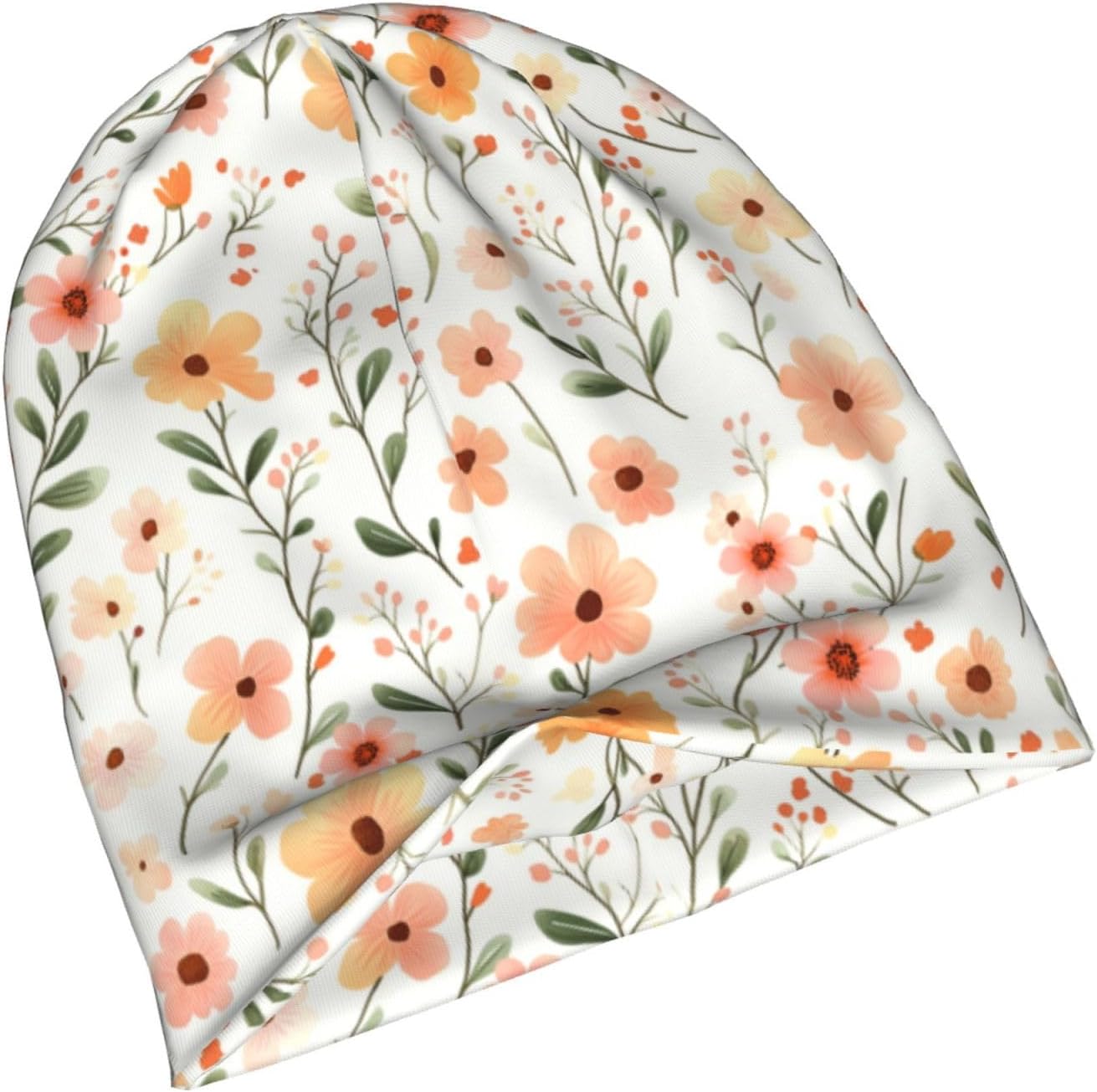 Beanie Hat for Men Women Slouchy Beanie Skull Sleep Cap Soft Lightweight Chemo Hat Stretch Cancer Headwear - Image 8