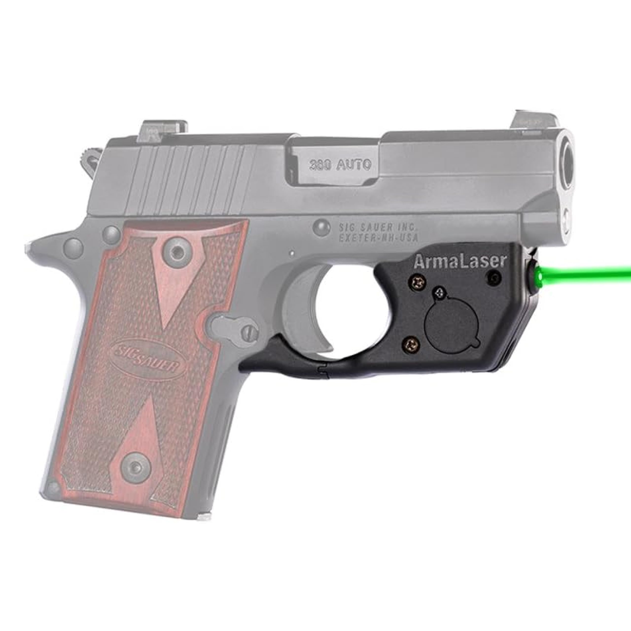 Amazon.com : ArmaLaser TR8G Green Laser Sight (FITS SIG Sauer P238