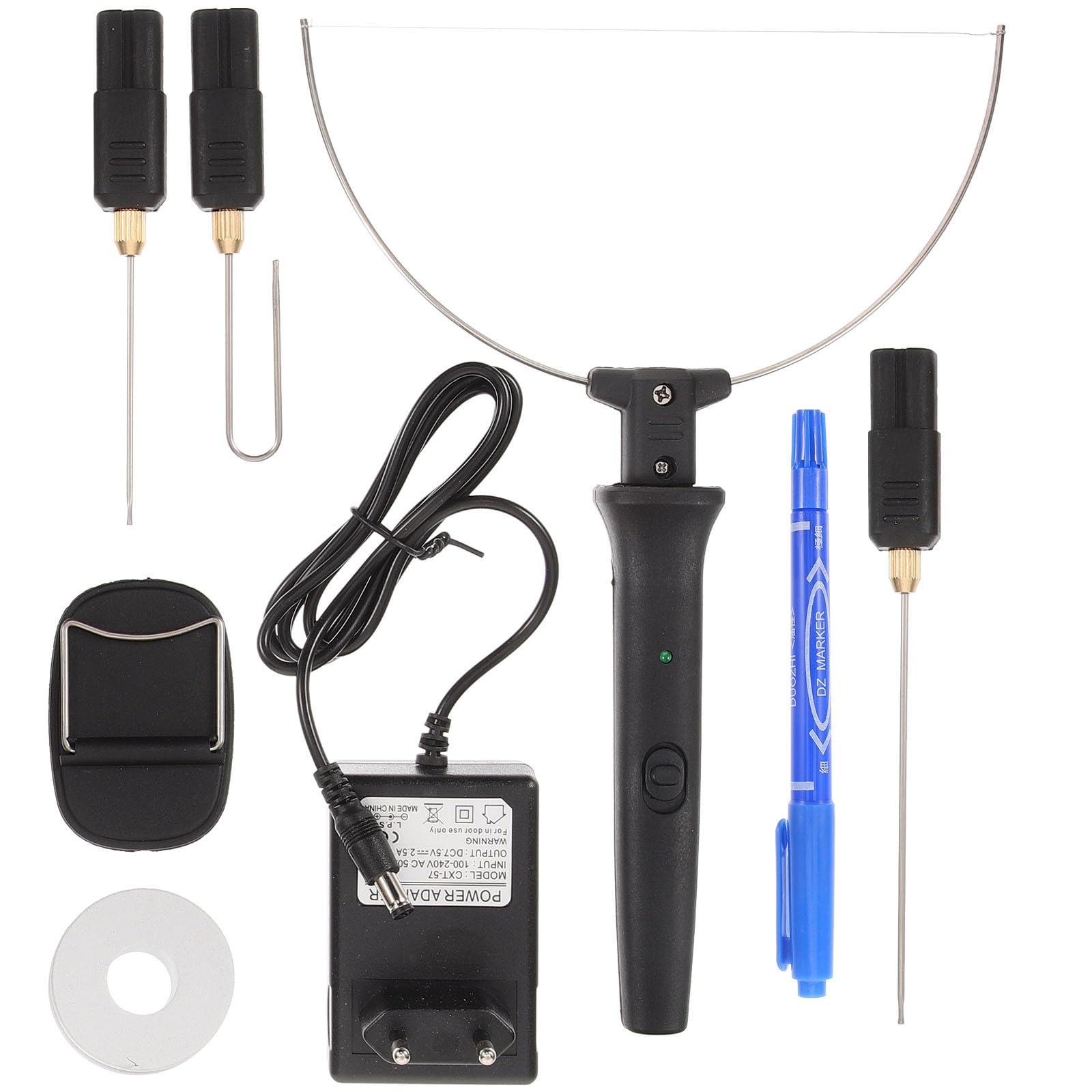 Coupe-mousse électrique fil chaud 18W en acier inoxydable avec fil 10m pour découpe précise