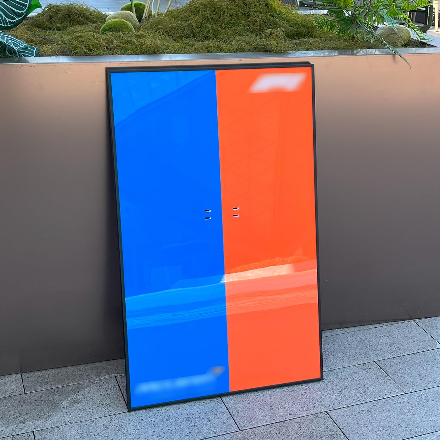 JKZUZU Display Wallboard for Lego 42141 technic mclaren Formula 1,Adult Collectibles for Lego Car Wall Mount Building Blocks,Great for Lego Lovers (Only Display Wallboard)