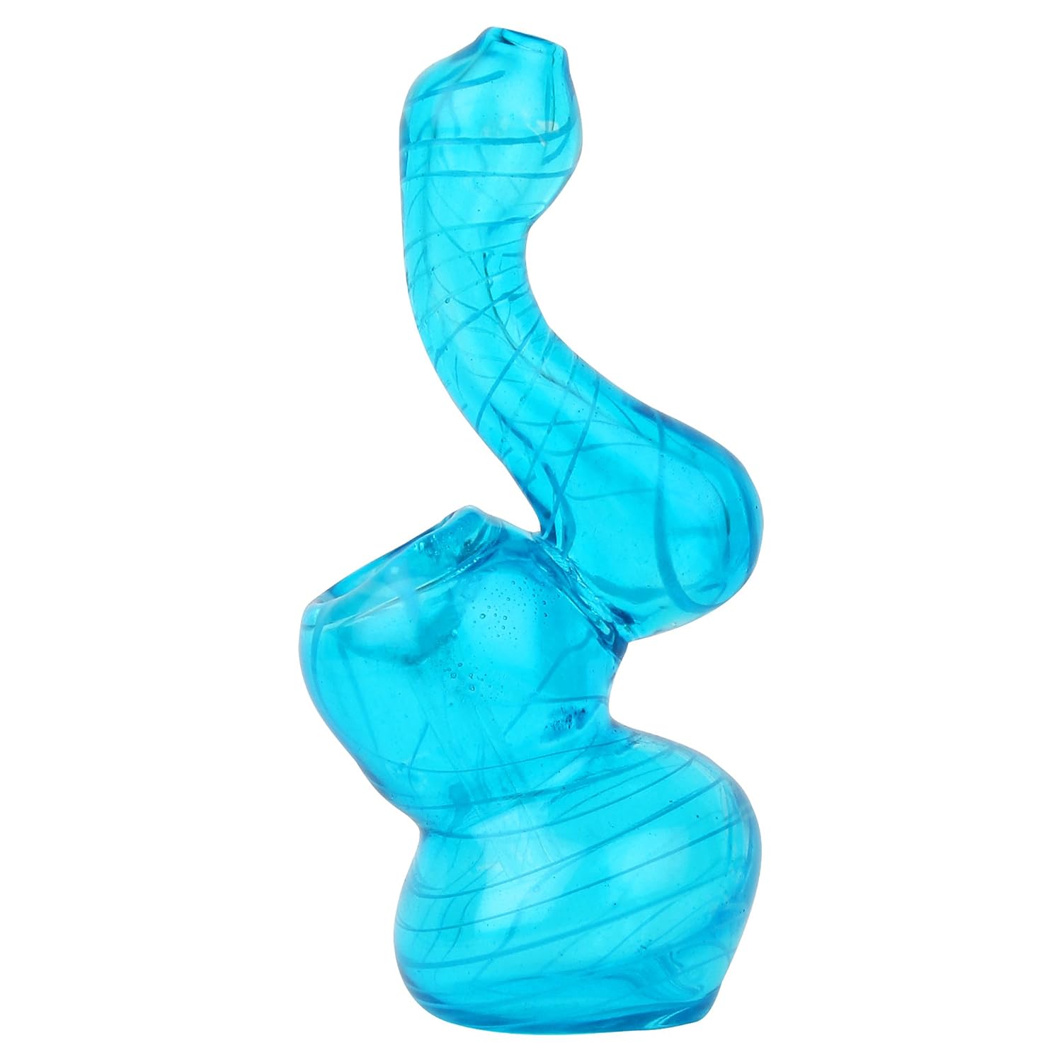 Buy Glass Smoking Pipe Mini Bubbler Water Pipe 4 Inches Online at Low