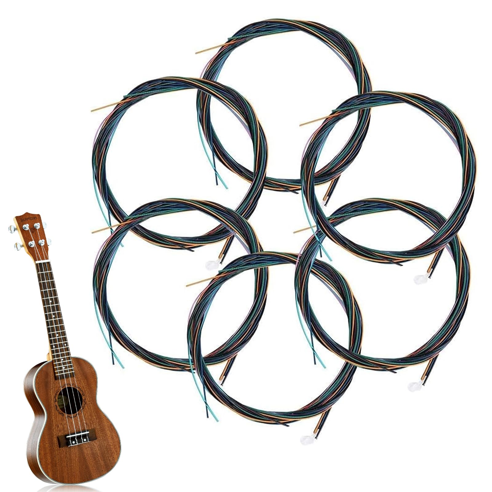 Corde Chitarra Classica D'Addario EXP45 Set Corde Per Chitarra Classica - Tensionamento Normale, Rivestimento Durevole E Suono Caldo E Naturale Corde Nylon Rivestite Durature - 9