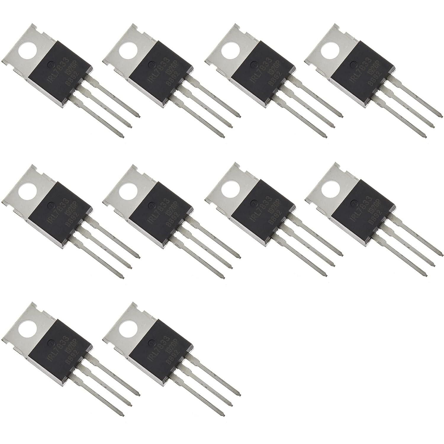 Bridgold 10pcs IRL7833PBF IRL7833 N-Channel Power MOSFET Transistor,30 ...