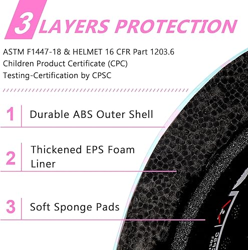 Miniatura 148 de Bienbee - Casco para niños pequeños, casco de patineta para bicicleta, equilibrio, bicicleta, scooter, para niñas y niños de 1-3-5-8-14 años