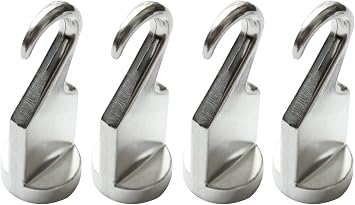 Cooks Standard Classic Fixed Pot Rack Solid Cast Pan Hooks, Set of 4