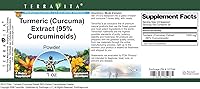 Vista 3 de Extracto de cúrcuma (Curcuma) (95% Curcuminoides) Polvo (1 oz, ZIN: 517044)