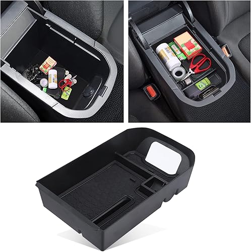 Miniatura 4 de Organizador de consola central mejorado compatible con Toyota RAV4 2025 2024 2023 2022 2021 2020 2019, accesorios interiores, bandeja de