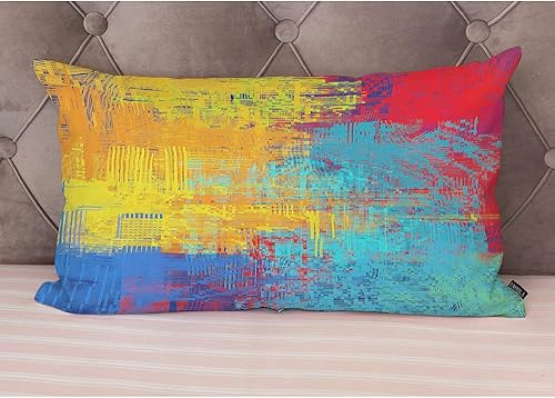 Miniatura 10 de EKOBLA Funda de almohada azteca estilo nativo americano, navajo, étnico, bohemio, patrón geométrico, rústico, fundas de almohada decorativas de