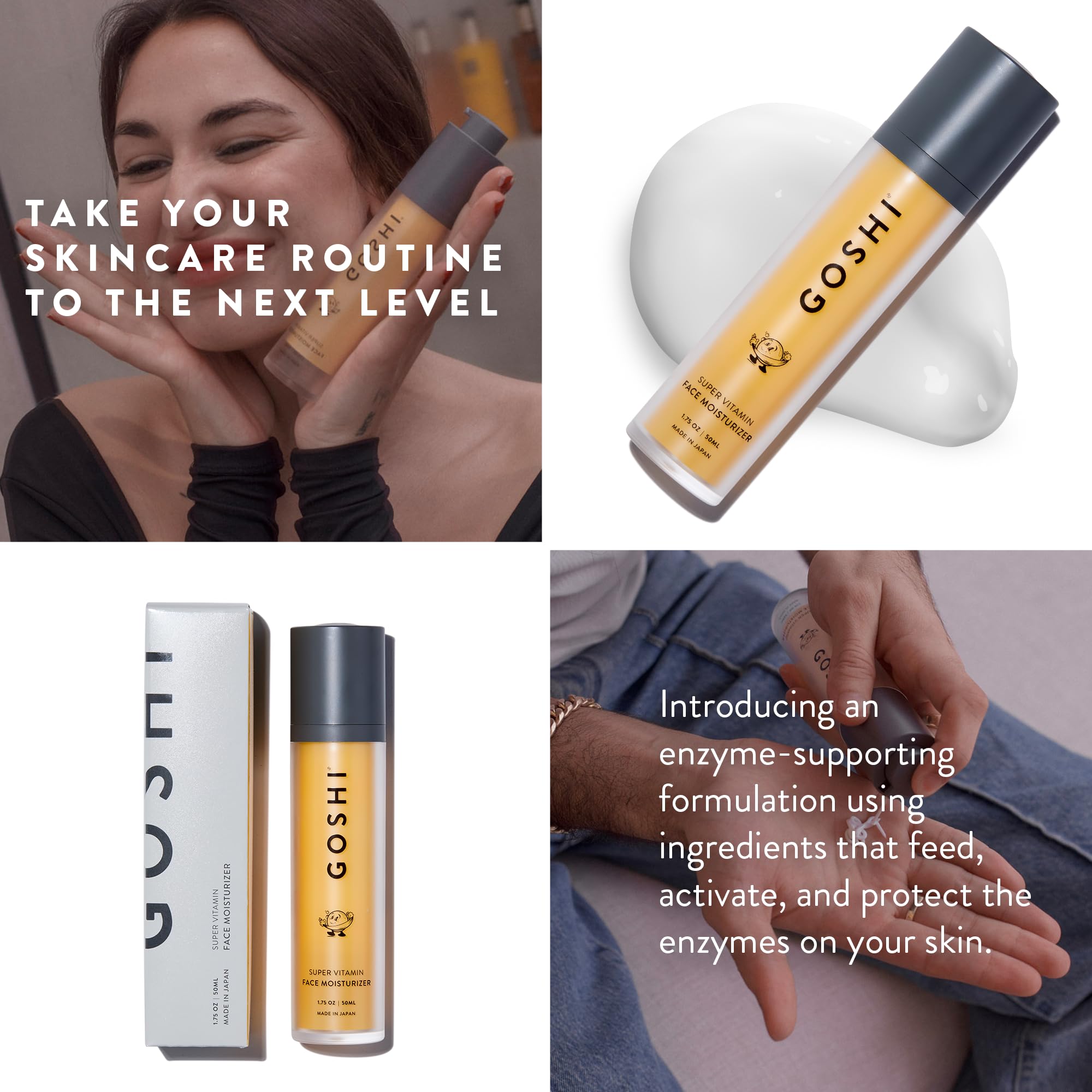 Amazon.com: GOSHI Super Vitamin Face Moisturizer for All Skin
