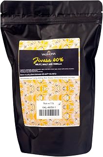 Jivara 40-Percent-Cocoa Milk Chocolate Feves, 1 Pound