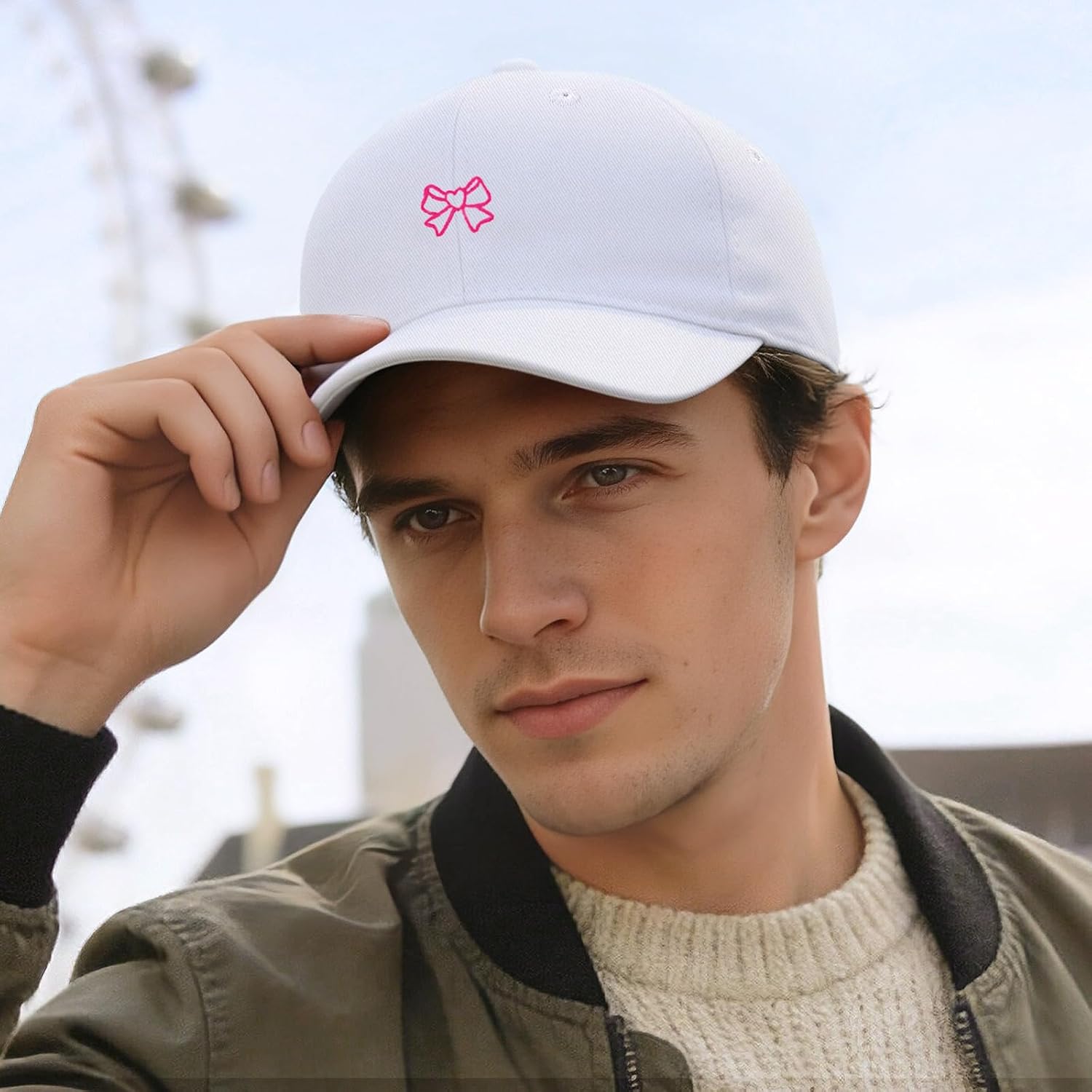 Unisex Baseball Cap with Exquisite Pattern, Adjustable Embroidered Baseball Cap as a Delicate Gift - Image 7